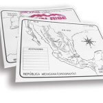 MAPA SUN-RISE TAM CARTA BLANCO Y NEGRO