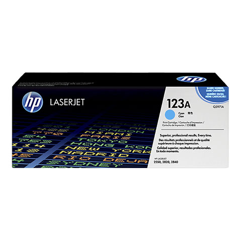 CARTUCHO TONER HP 123A Q3971A CYAN