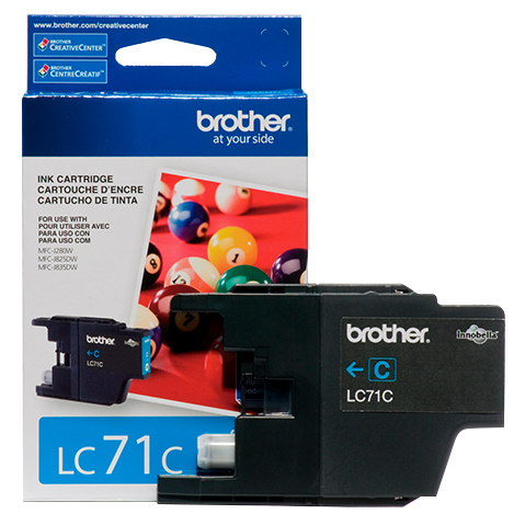 CARTUCHO INKJET BROTHER LC-71C CYAN