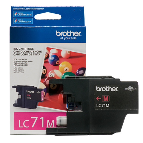 CARTUCHO INKJET BROTHER LC-71M MAGENTA