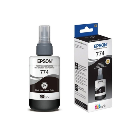 BOTELLA TINTA EPSON 774 T774120AL NEGRO CON 140ML