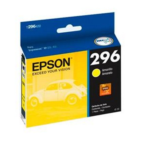 CARTUCHO INKJET EPSON 296 T296420 AMARILLO