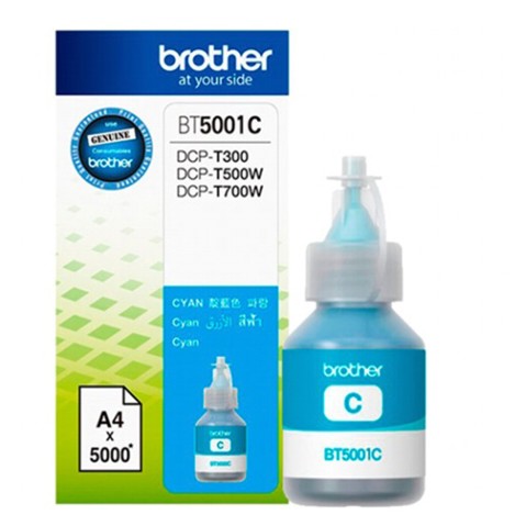 BOTELLA TINTA BROTHER BT-5001C CYAN