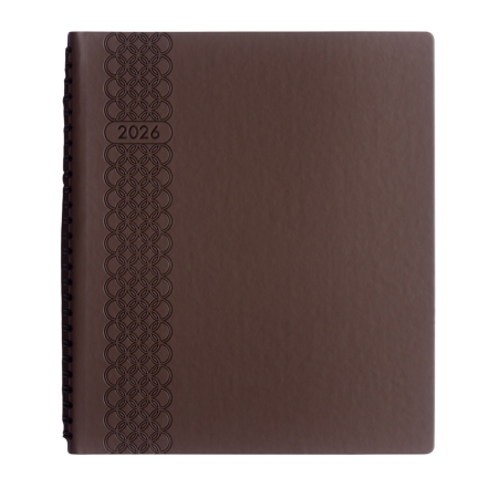 AGENDA SEMANAL EJECUTIVA CON ESPIRAL TCS A-30 AZUL 2025