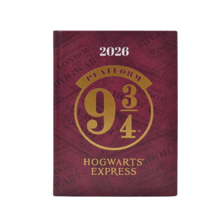 AGENDA DIARIA HARRY POTTER DANPEX HP2412-26-3 HOWGARTS EXPRESS PLATFORM 9 3/4 2026 TINTA