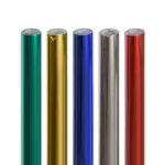 PAPEL METALIZADO LISO MATE 53X70 CMS. ROJO PAQUETE CON 10