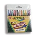 CRAYONES CRAYOLA TWISTABLES MINI 52-0712 CAJA CON 12