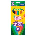 COLORES CRAYOLA 68-4012 CAJA CON 12 Y SACAPUNTAS