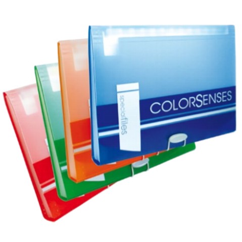 ARCHIVO EXPANDIBLE MAE COLOR SENSES A4-12CS TAMAÑO CARTA COLORES SURTIDOS