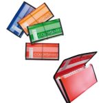 ARCHIVO EXPANDIBLE MAE COLOR SENSES KCH-12CS TAMAÑO CHEQUERA COLORES SURTIDOS