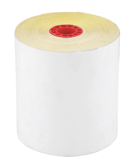 ROLLO PARA IMPRESORA DE TICKETS ALBE AUTOCOPIANTE 76X70 MM.