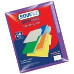 FOLDER STARFILE BITONO CARTA MORADO