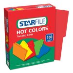 FOLDER STARFILE CARTA ROJO