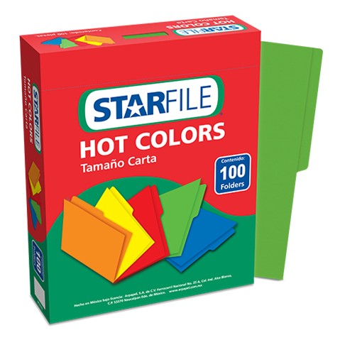 FOLDER STARFILE CARTA VERDE