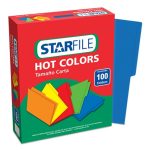 FOLDER STARFILE CARTA AZUL