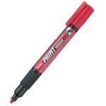 MARCADOR INDUSTRIAL PENTEL MMP20B PUNTA GRUESA ROJO