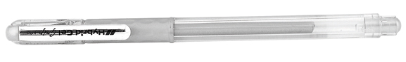 BOLIGRAFO METALICO HYBRID GEL PENTEL K118-Z PLATA