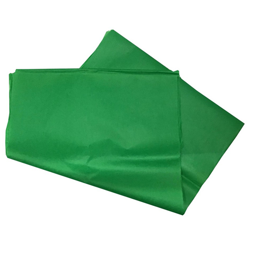 PAPEL CHINA VERDE BANDERA 50X75 CMS. PAQUETE CON 1,000 PLIEGOS
