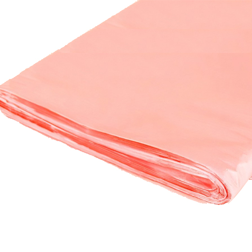 PAPEL CHINA SALMON 50X75 CMS. PAQUETE CON 1,000 PLIEGOS