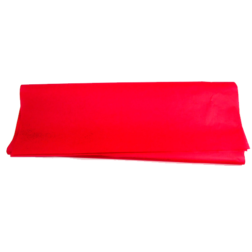 PAPEL CHINA ROJO 50X75 CMS. PAQUETE CON 1,000 PLIEGOS