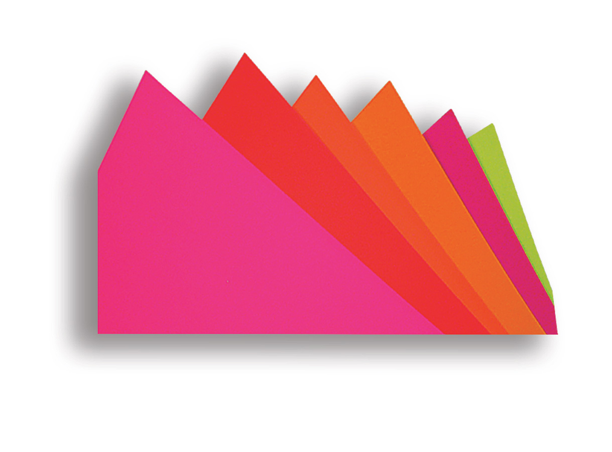 CARTULINA FLUORESCENTE 48X66 CMS. NARANJA FUEGO PLIEGO