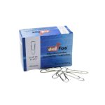 CLIP CUADRADO DELFOS #3 NIQUELADO D-413 CAJITA CON 100