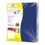 PAPEL BOND EUROCOLORS CARTA AZUL AQUAMARINO PAQUETE CON 100