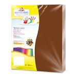 PAPEL BOND EUROCOLORS CARTA CAFE PAQUETE CON 100