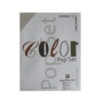 PAPEL BOND COLOR POP SET CARTA GRIS PERLA PAQUETE CON 100