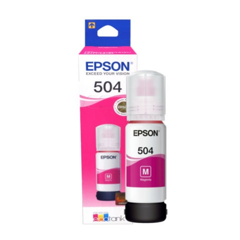 BOTELLA TINTA EPSON 504 T504320 MAGENTA