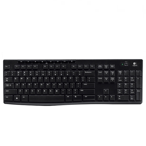 TECLADO INALAMBRICO LOGITECH K270 NEGRO