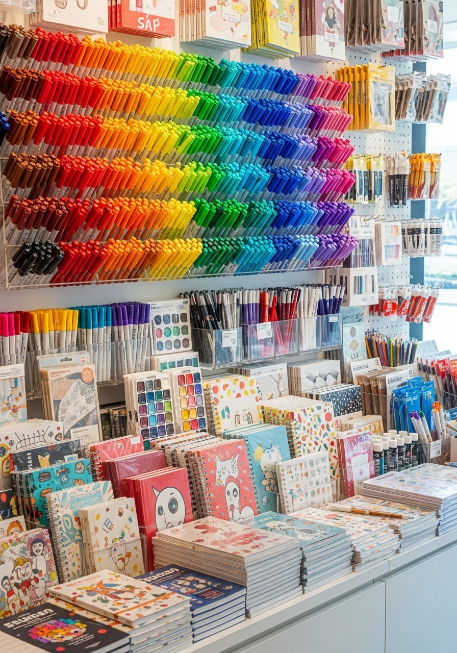 Cliente disfrutando productos de Papelería Espacio de Alegría